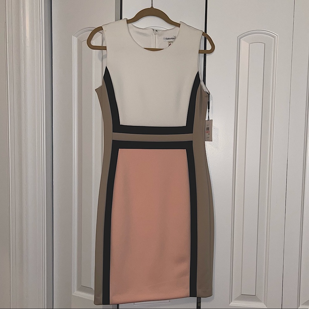Calvin Klein shift dress